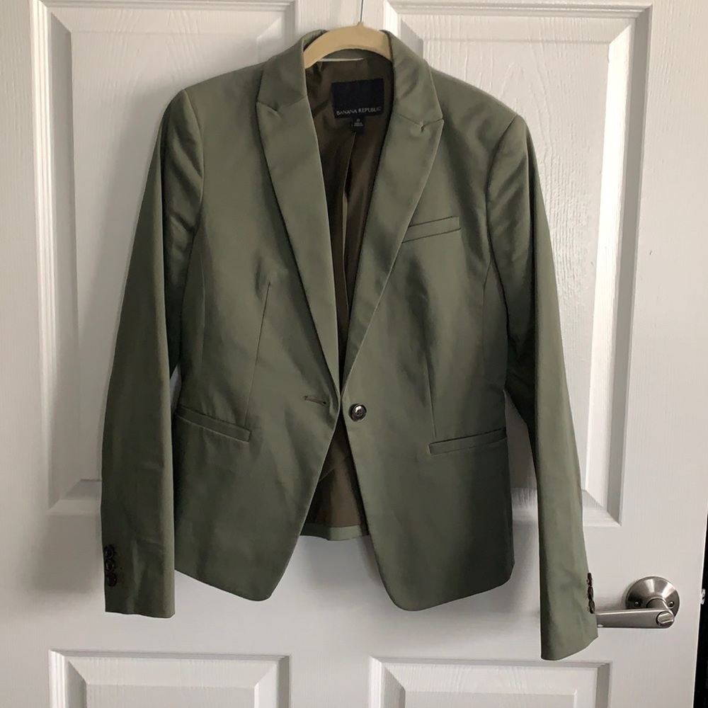 Olive Green Blazer